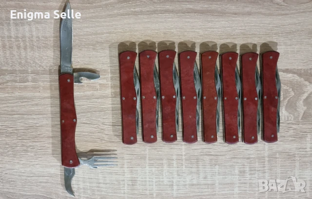 Старо сгъваемо джобно ножче от СССР, 70-те години, снимка 2 - Ножове - 51183409