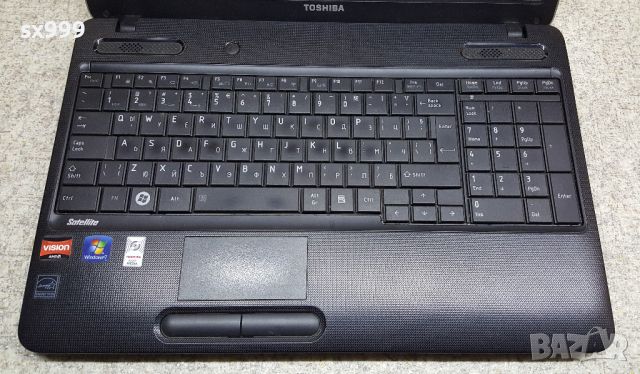 Лаптоп Toshiba Satellite C650D /4 core/4gb ram/128gb ssd, снимка 4 - Лаптопи за дома - 45966472