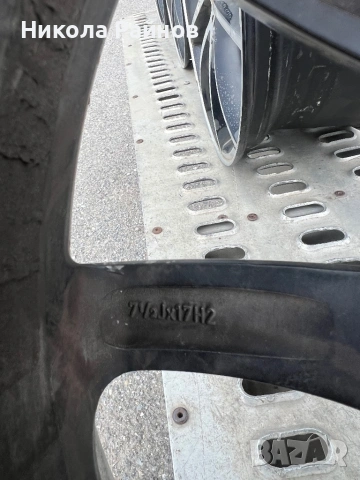 17 цола алуминиеви джанти за Vw T5,T6-5X120 мм, снимка 13 - Гуми и джанти - 54294824