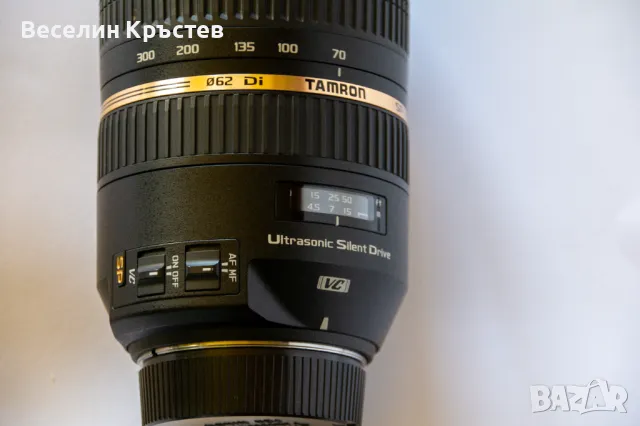 Tamron SP 70-300mm f/4-5.6 Di VC USD за Nikon F , снимка 3 - Обективи и филтри - 48251059