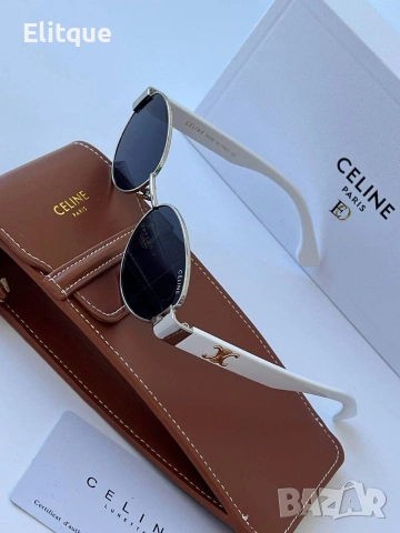 слънчеви очила celine с ув защита,калъф ,кутия и кърпичка на марката , снимка 2 - Слънчеви и диоптрични очила - 54289439