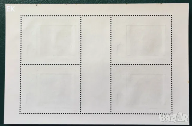 Чехословакия, 1984 г. - комплект чисти малки листи, история, 5*47, снимка 2 - Филателия - 50150382
