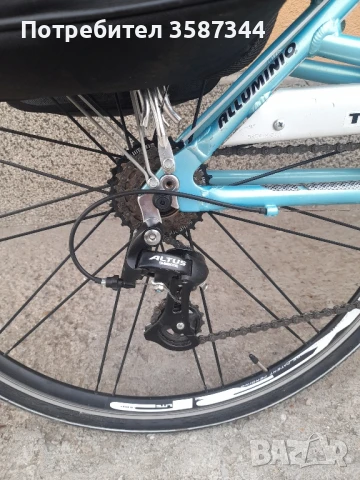 дамско алуминиево 28 цола, снимка 3 - Велосипеди - 51243049