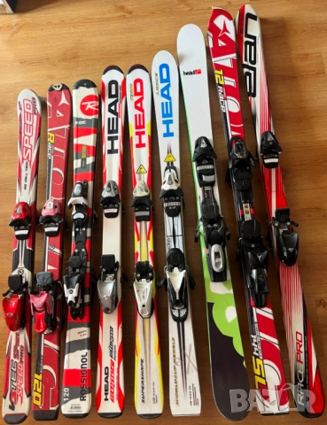 СКИ НОВИ и ИЗПОЛЗВАНИ с височчини от 137 см до 190см HEAD ХЕД, FISCHER ФИШЕР, ATOMIC АТОМИК,, снимка 2 - Зимни спортове - 54186489