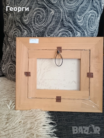 Картина масло-289, снимка 8 - Антикварни и старинни предмети - 52220942