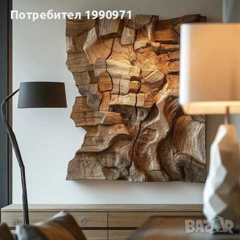 Дървено пано - Стенен декор от масивна дървесина. По поръчка, снимка 10 - Декорация за дома - 53726957