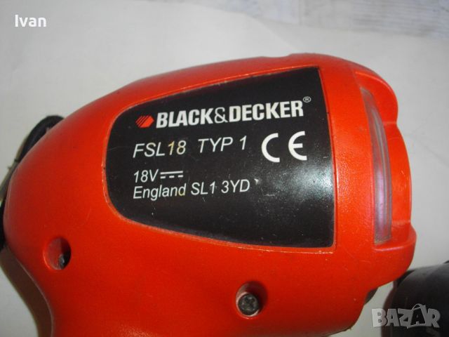 18V Black Decker Акумулаторен английски 18 волта нов прожектор фенер Блек Декер, снимка 16 - Други инструменти - 46783231