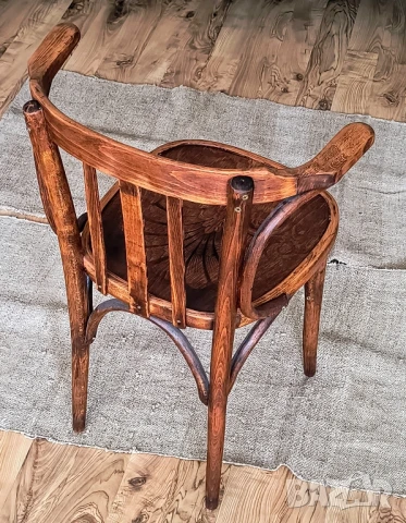 Стар Стол /  Стар Виенски стол, снимка 4 - Столове - 50443607