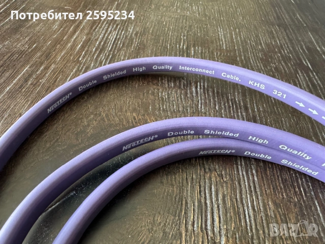 Кабел за грамофонно рамо, снимка 2 - Грамофони - 54096387