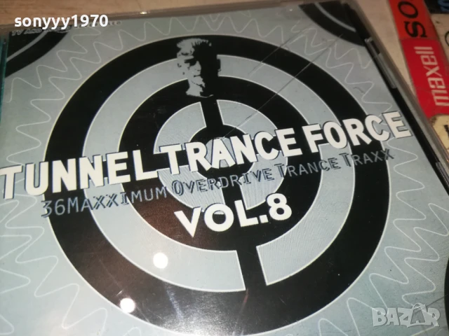 TUNNEL TRANCE FORCE X2CD 1008251228, снимка 11 - CD дискове - 51315671