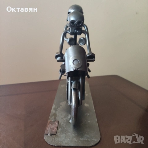 Метална скулптура, колекционерска, снимка 6 - Колекции - 53273060