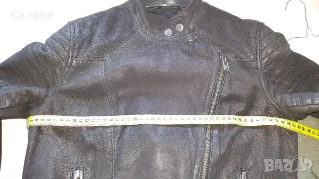 Кожено яке  марка  Pepe Jeans, снимка 12 - Палта, манта - 42504996