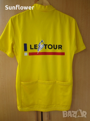 Ретро вело джърси топ CASTELLI Le Tour (de France) размер L  , снимка 7 - Спортни дрехи, екипи - 51722995