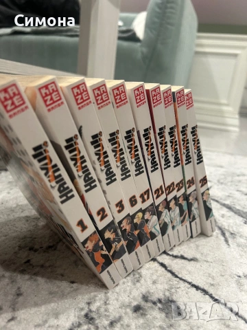 Haikyuu Manga НЕМСКИ ЕЗИК, снимка 3 - Списания и комикси - 53398238
