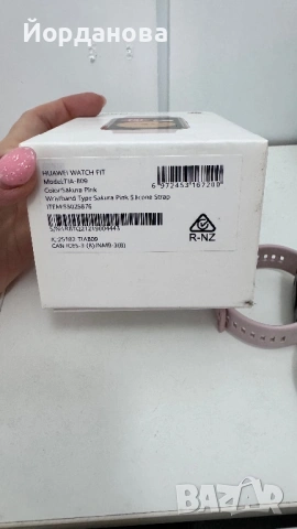 Смарт часовник Huawei watch fit Tia B07 sakura pink, снимка 13 - Дамски - 53356694