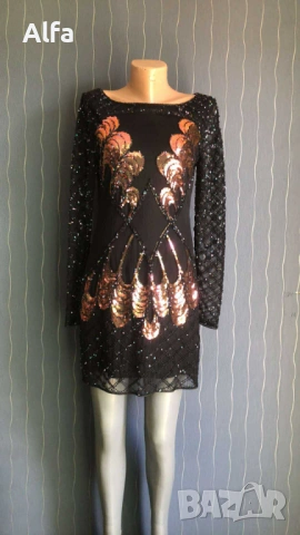 Рокля с паети - уникат!