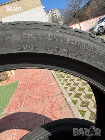 Bridgestone Turanza 245/40/19 летни, снимка 2 - Гуми и джанти - 53743706