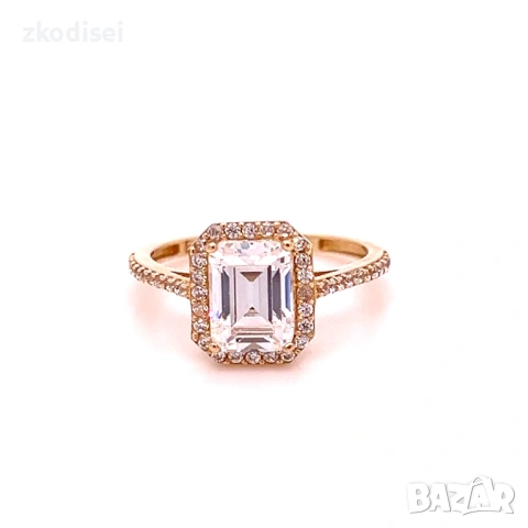 Златен дамски пръстен 2,76гр. размер:51 14кр. проба:585 модел:37692-6