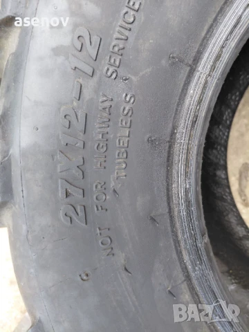 гуми 27х12- 12, снимка 3 - Гуми и джанти - 51369939