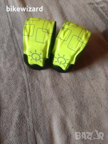 2 броя LED ленти за ръка/крак с презареждащи батерии НОВИ, снимка 2 - Аксесоари за велосипеди - 53162963