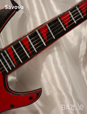 Стенен часовник - китара, снимка 3 - Стенни часовници - 53029106