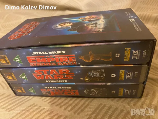 STAR WARS TRILOGY VHS Digitally Mastered, снимка 3 - Други жанрове - 50211195