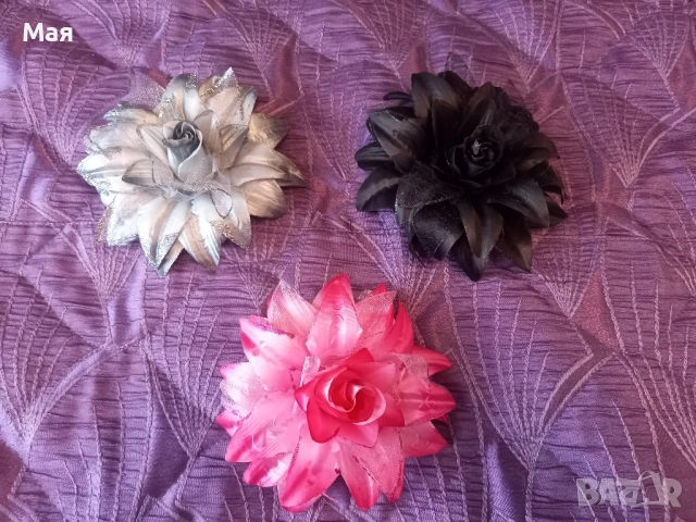 2 лева нов аксесоар за коса или дреха.  , снимка 5 - Аксесоари за коса - 49579910