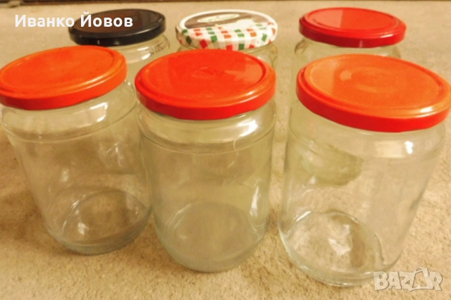 Буркани + винтови капачки комплект 720 мл, 540 мл, 360 мл. , снимка 2 - Други - 52626086