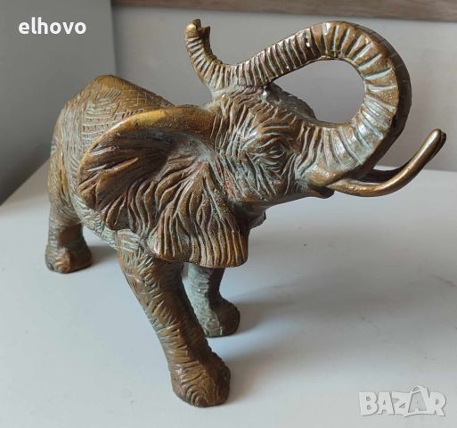 Месингово слонче, снимка 2 - Антикварни и старинни предмети - 46065944