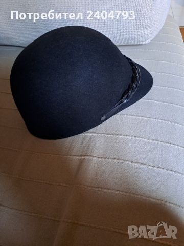 Продавам нова шапка с козирка, 100% вълна, снимка 6 - Шапки - 46370770