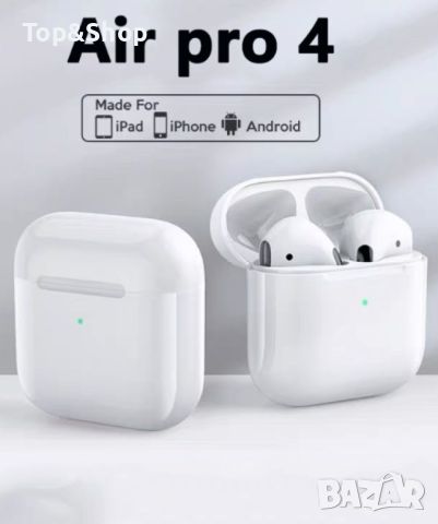 Bluetooth 5.0 слушалки, Pro 4, Super Bass, снимка 1 - Слушалки и портативни колонки - 46398971