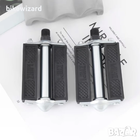 LT Винтидж блокови педали за велосипед НОВИ, снимка 2 - Аксесоари за велосипеди - 53238557