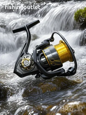 Висок клас спининг комплект - въдица, макара 11 лагера и плетено влакно, снимка 3 - Въдици - 50329599