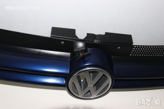 Предна решетка VW Golf 4 (1998-2004г.) предна емблема Голф IV / 🔵Цвят: Тъмно син, снимка 5 - Части - 46466468