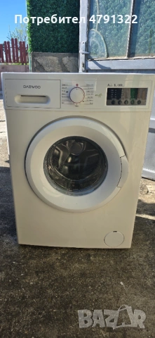 Пералня Daevoo Слим. Скъсана гума на вратата !
