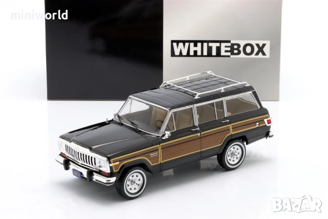 JEEP GRAND WAGONEER 1981 - мащаб 1:24 на WhiteBox моделът е нов в кутия, снимка 4 - Колекции - 52803885