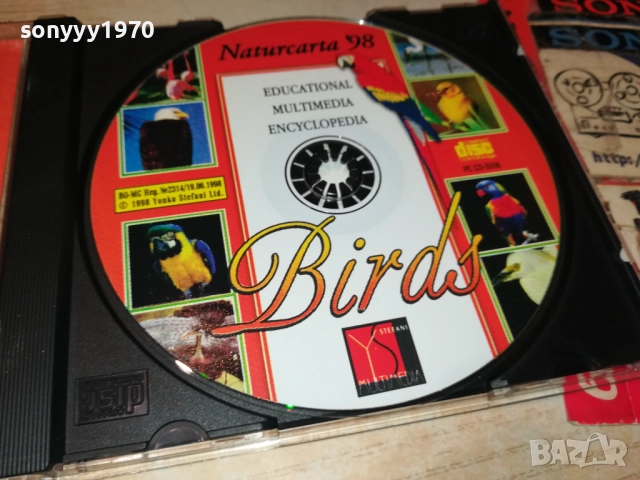 BIRDS PC CD-ROM 2609250334, снимка 2 - Игри за PC - 51841777