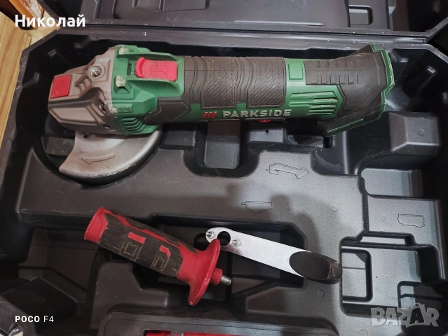 За части/ремонт!3бр.Aкумулаторен ъглошлайф Parkside PWSA 20-Li D4, снимка 2 - Други инструменти - 54142439