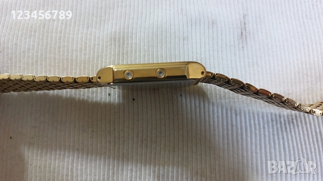 EDEN  кварцов , отлично работещ, коректно сменя дата, ден и месец, снимка 5 - Мъжки - 53593197