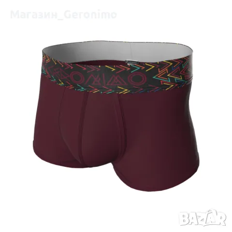 Памучен мъжки боксер с удобна кройка и в практични цветове 1952