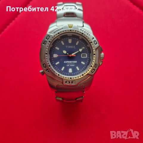 TIMEX оригинален кварцов водоустойчив часовник 