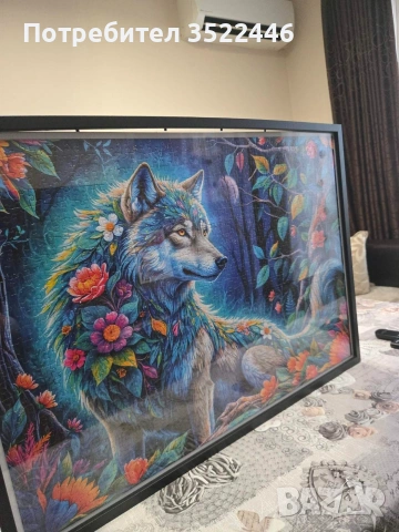 Пъзел вълк, снимка 3 - Пъзели - 53658395