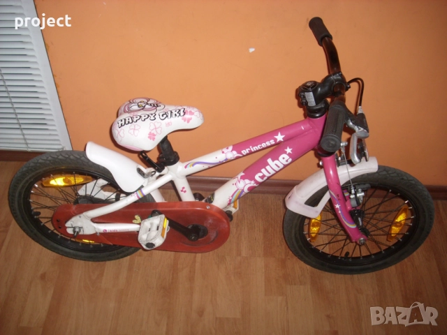 CUBE 16" USA АЛУМИНИЕВ  детски велосипед,колело +спомагателни.Идеален., снимка 5 - Детски велосипеди, триколки и коли - 48952664