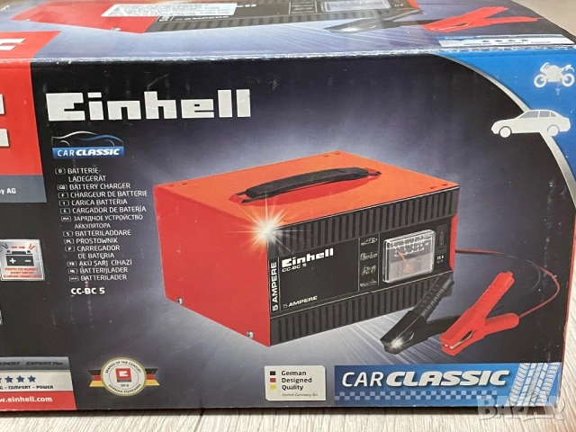 Зарядно за кола Einhell cc bc 5