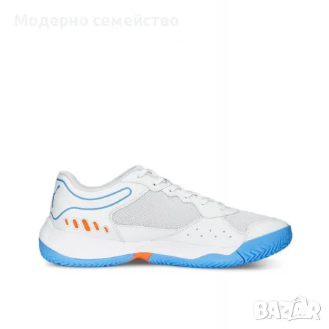 Мъжки маратонки PUMA Solarsmash Rct Padel Shoes White, снимка 1 - Маратонки - 46889447