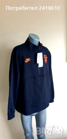 Nike Performance San Francisco Giants Cooperstown  1/2 Half Zip Sweatshirt Half Zip Mens Size XL НОВ, снимка 13 - Спортни дрехи, екипи - 52753790