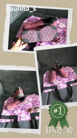 Два различни броя / Комплект / Лот от Ортопедични маратонки(сникърси) "Lands' end"/ естествен велур , снимка 2 - Маратонки - 36976269