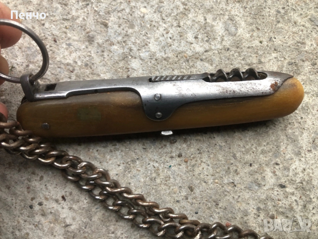 старинно ножче "ANTOINE A. GRENOBLE" - XVIII- XIX век - ОРИГИНАЛ - УНИКАТ, снимка 7 - Ножове - 50407571