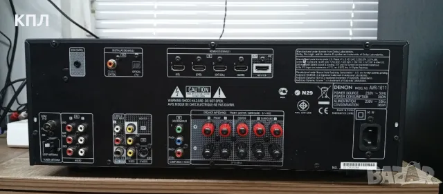 Ресивър DENON AVR-1611 3D HDMI , снимка 6 - Ресийвъри, усилватели, смесителни пултове - 49552348