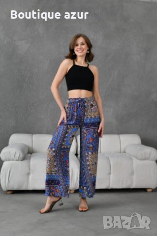 ⭕ Пролетни дамски панталони лека и фина материя
, снимка 3 - Панталони - 45354296